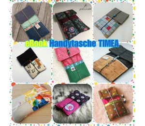 Handytasche Timea - Freebook von BlauBunt